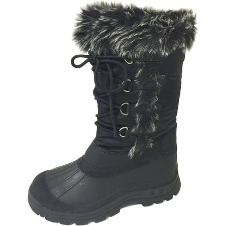 

Women s Winter Boots Faux Fur Insulated Zipper Snow Shoes