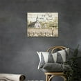 thumbnail image 3 of Church Cross Wall Art Country Christian Canvas Prints Painting Rustic Religious Pictures Framed Positive Artwork Home Decor for Bathroom Living Room Bedroom 16"x12", 3 of 6