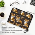 thumbnail image 6 of Organ Folder 14.2 x 0.8 x 10.6 Inches 13 Separate Pockets A4 Size Documents Folder A Sort Storage File Manager For The Home Office Cute Tiger, 6 of 7