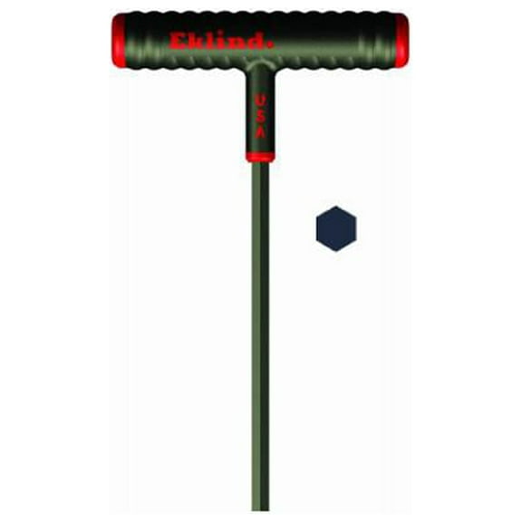 Eklind 61607 Power-T T-Handle Hex Key Allen Wrench, 6-In. Arm, 7/64-In. - Quantity 4