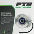 thumbnail image 4 of PTO Clutch For MTD 717-3446, 917-3446 -Free Upgraded Bearings -OEM UPGRADE!, 4 of 7