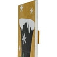 thumbnail image 4 of Northlight 36" Snowman "Merry and Bright" Christmas Porch Board Sign Decoration, 4 of 6