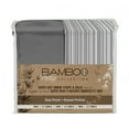 thumbnail image 2 of Sheet Set 4PC Q Solid Stripe Grey, 2 of 2