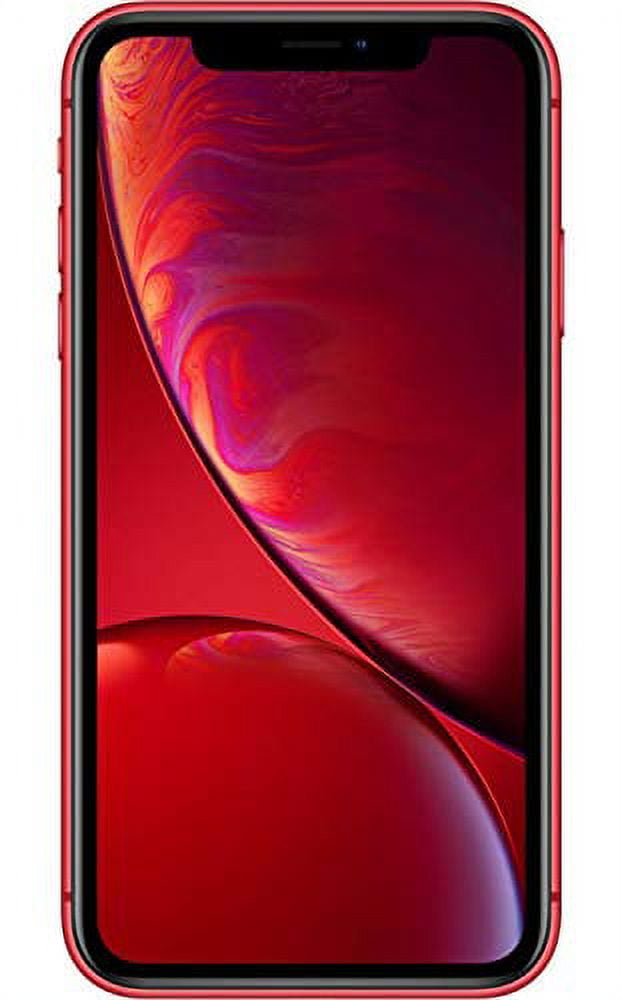 Restored Apple iPhone XR - T-Mobile- 256 GB Red (Refurbished