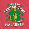 thumbnail image 3 of The Grinch - Prone To Shenanigans Malarkey - Toddler And Youth Short Sleeve Graphic T-Shirt, 3 of 5