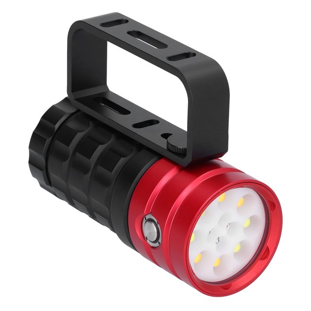 Antorcha De Buceo, Fácil De Usar, Ligera, Práctica De Usar, Linterna Subacuática, Funciones Potentes Para Acampar Y Bucear