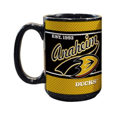 NHL - Anaheim Ducks 15oz. Jersey Mug