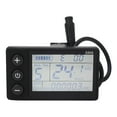 thumbnail image 2 of Electric Bike LCD Display, Easy To Install Backlighting Practical Lightweight ABS IP65 Waterproof Electric Scooter Display  for Electric Bike Conversion, 2 of 7