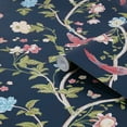thumbnail image 3 of Laura Ashley Summer Palace Midnight Blue Wallpaper, 3 of 4