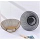 thumbnail image 2 of Metal Mesh Fruit Basket, Round Black/Gold Metal Fruit Vegetable, Egg, Bread Storage Bowl Holder Stand, 2 of 4