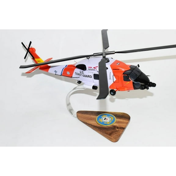 Sikorsky® MH-60 Jayhawk®, Coast Guard, 16" Mahogany Scale Model