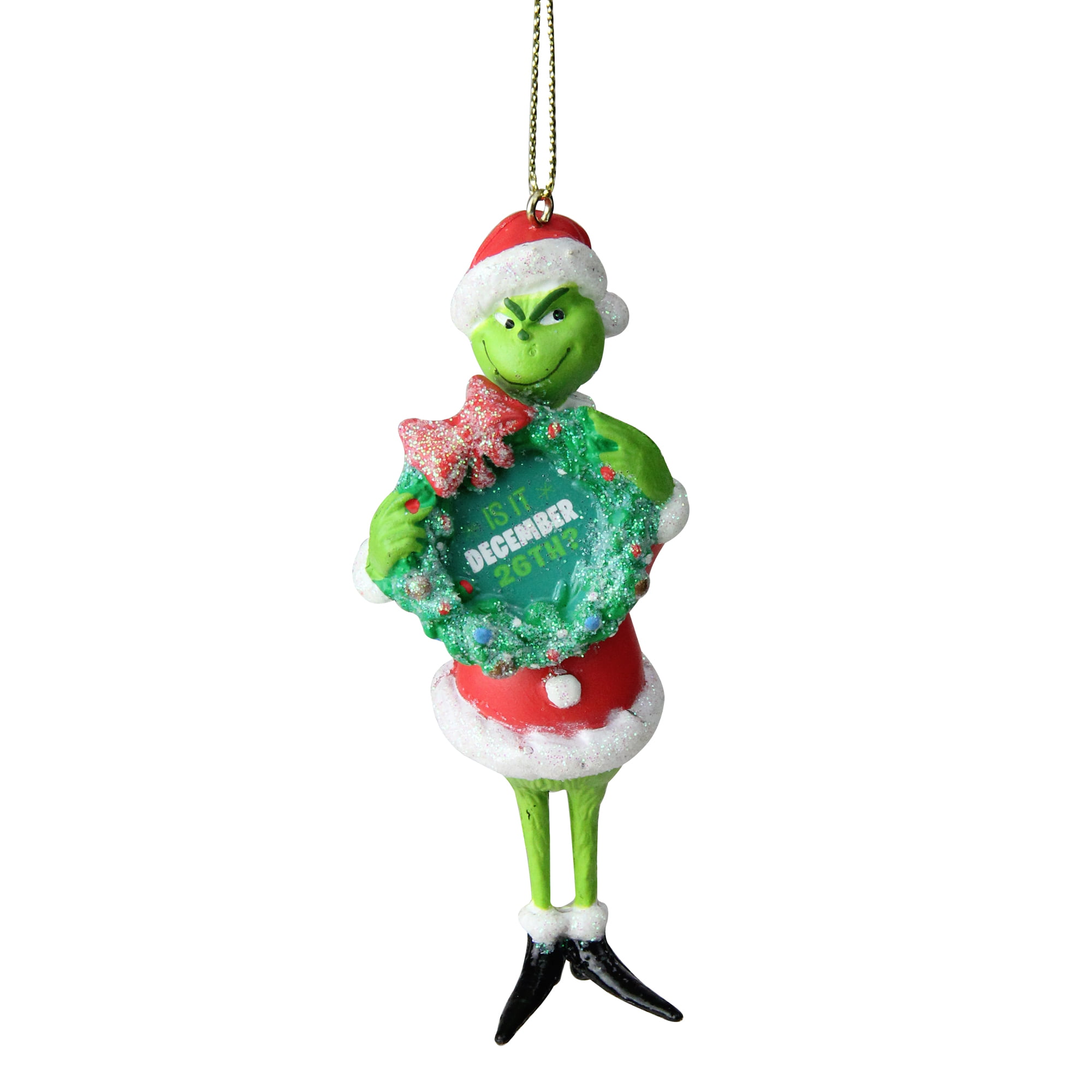Grinch Santa Grinch Ornament by Kurt Adler 