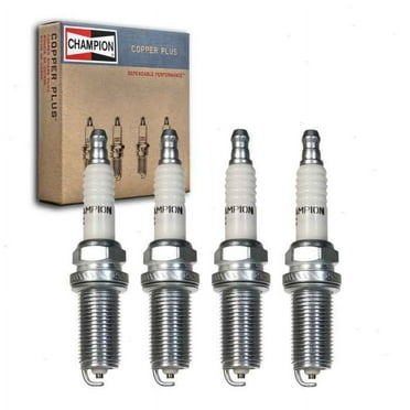 4 pc Champion Copper Plus Spark Plugs compatible with Kia Optima 2.4L L4 2009-2010