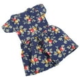 thumbnail image 3 of Vestido de muñeca de 14.5 Pulgadas Spptty Conjunto de Ropa Impresión Azul, 3 of 7