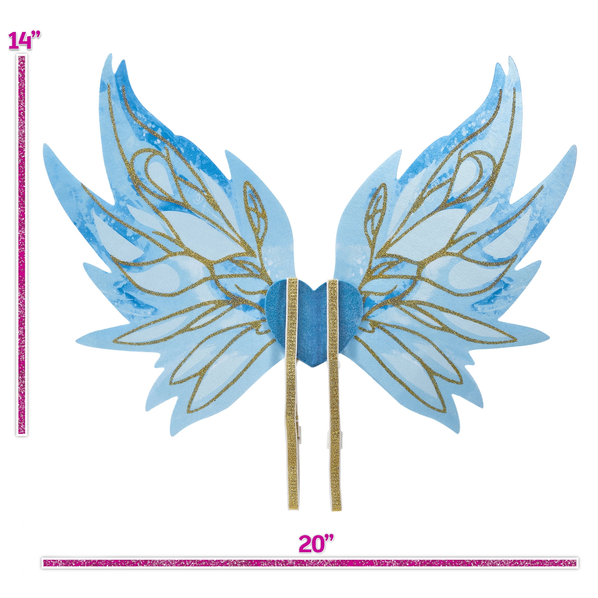 Winx Club Aisha My Size Fairy Wings Dress up Role Play Wings for Kids  by Playmates Toys