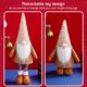 thumbnail image 5 of Muñeco Peluche Navidad Artesanía Hecha A Mano Sin Rostro para Del (caqui), 5 of 7