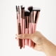 thumbnail image 3 of Juego de cepillos LUXIE Complete Face Rose Gold, veganos, libres de crueldad animal, 3 of 6