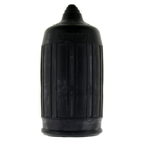 Hubbell Wiring Device-Kellems Boot,Weatherproof,Blk HBL6032