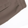 thumbnail image 4 of Pantalones deportivos largos de forro polar grueso para hombre, para correr, fitness, entrenamiento diario, cálidos, de poliéster, 4 of 8