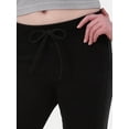 thumbnail image 4 of No Boundaries Pull-On Bootcut Drawstring Pants, 31” Inseam, Women's and Women's Plus, 4 of 5
