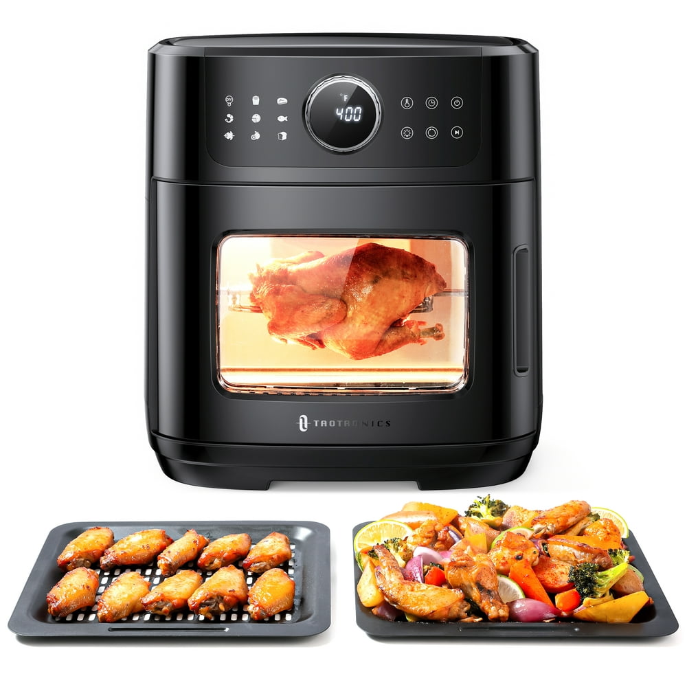 TaoTronics Air Fryer, 9 in 1 Air Fryer Oven with Dehydrate, Toast, Bake