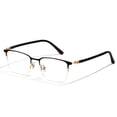 thumbnail image 1 of Gafas bloqueadoras de luz azul ZanyLen para hombre, color negro/dorado, 1 of 6
