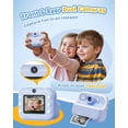 thumbnail image 4 of Bravokids Kids Camera Instant Print,1080P Kids Instant Cameras, Christmas Birthday Gifts for Girls Boys Age 3-12, Toddler Digital Cameras for 3 4 5 6 7 8 9 10 Year Old Girl, 4 of 9