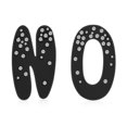 thumbnail image 1 of Pendientes de tuerca 3D para mujer y niña, decoración de accesorios de joyería, decoración (negro), 1 of 8
