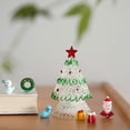 thumbnail image 4 of christmas tree White Mini Crystal Christmas Tree Luminous Christmas Tree Ornament Christmas Series Gift Christmas Decoration Ornament, 4 of 5