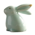 thumbnail image 6 of Clearance Bunny Decor Easter Mini Figurine Decoration PVC Pendant Watercolor Easter Decoration, 6 of 6