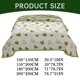 thumbnail image 3 of Manta de cama de algodón ALOFUN, 3 of 4