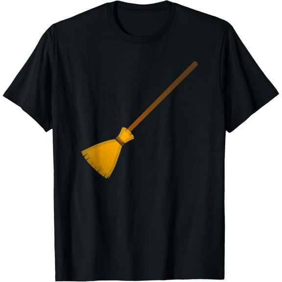 Playful Comfort Tee - Broom Costume T-Shirt