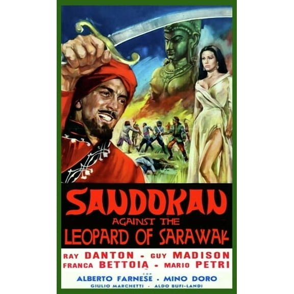 Sandokan Against the Leopard of Sarawak (DVD), Sinister Cinema, Action & Adventure