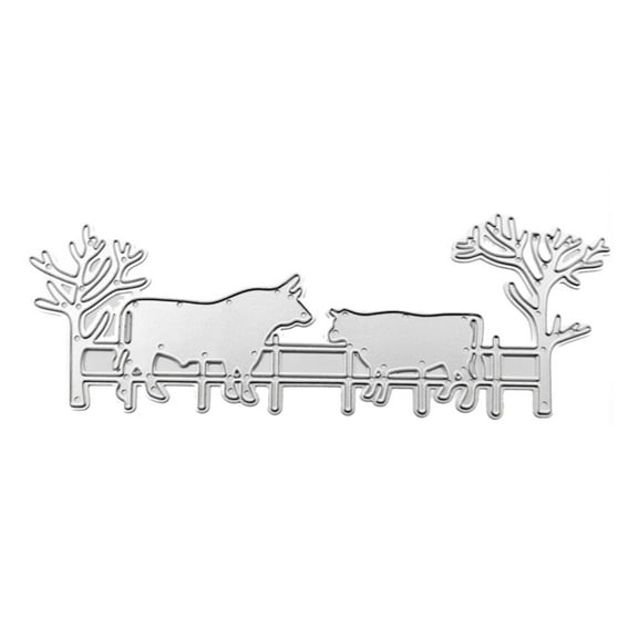 Animal Cutting Dies Carbon Steel Stencil Decorative Embossing Die Cuts for Birthday Card Making DIY Scrapbooking Albums