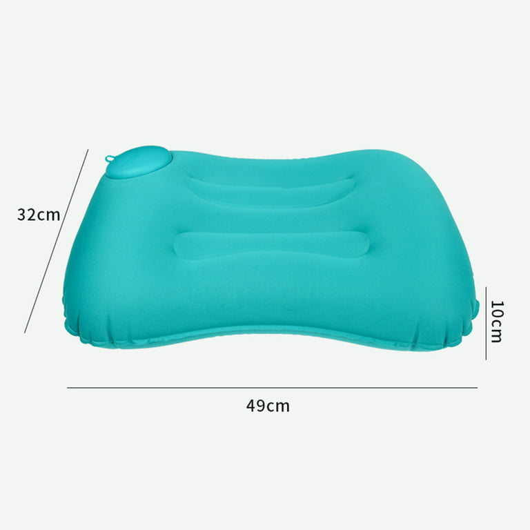 Yirtree Inflatable Travel Pillow for Camping, Home Office Sleeping, Head  Neck Lumbar Support, Ultralight Portable Compact and Soft, Airplane