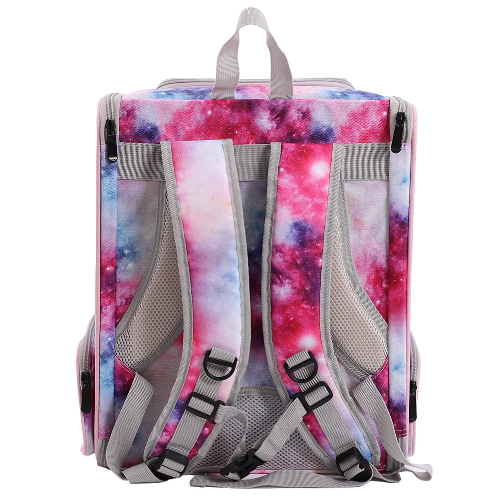 Halinfer Breathable Cat Backpack, Full Ventilation Pet Carrier Backpack for Small Dog, Airline Approved Cat Carrying Backpack for Travel and Hiking