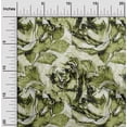 thumbnail image 2 of oneOone Cotton Poplin Light Green Fabric Floral Watercolor Diy Clothing Quilting Fabric Print Fabric By Yard 56 Inch Wide, 2 of 4