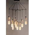 thumbnail image 2 of Et2 E24179-93 Capsule 9 Light 33" Wide Led Multi Light Pendant - Black, 2 of 7