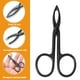 thumbnail image 3 of Pinzas de tijeras para cejas, pinzas para cejas con mango de tijeras, pinzas para desplumar el cabello, 3 of 5
