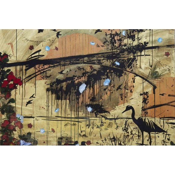 Marmont Hill "Aquaduct" by Tracy Silva Barbosa Painting Print on Canvas