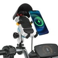 thumbnail image 2 of Motorcycles Bike Phone Holder Shock-resistant Handlebar 15W Chargers, 2 of 20