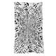 thumbnail image 1 of Cobija Manta Frazada Juana Gallo Diseño de Fantasmas Vortex Blanco Ultra Suave, 1 of 4