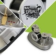 thumbnail image 3 of Electric Finger Drums With Record And Play Mode Mini Drums For Kids And Music Fans - Gray, 3 of 5