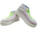 thumbnail image 1 of Cubrezapatos de silicona impermeables con cremallera para proteger contra la lluvia, botas de lluvia de goma antideslizantes reutilizables, cubrezapatos mejorados protección de calzado de ciclismo al, 1 of 2