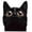 Black, variant on ABODELINE Cat Car Window Decal, Black Waterproof Vinyl Sticker, Suitable for Decorating car Bodies, Bumpers, Windows, Helmets, laptops, and suitcases