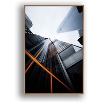 IDEA4WALL Framed Canvas Wall Art for Living Room, Bedroom Brooklyn Bridge and New York City Canvas Prints for Modern Home Decoration Ready to Hang