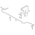 thumbnail image 3 of New Genuine BMW Cable Clip Hose Bracket (2009-2019) OE 07147246089, 3 of 10