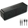 thumbnail image 1 of Wireless Bluetooth 5.0 3D Stereo Sound Built-In Mic Hands-free Call Support Bluetooth/U-Disk/AUX Audio/TF Card IPX5 Waterproof Speaker, 1 of 4
