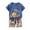 Multicolor#2, variant on Fengyings Toddler Boy Summer Outfit Short Sleeve Letter Print T Shirt Top and Casual Shorts Set Cute Infant Newborn Clothes