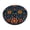 12 inch, variant on Logiee Mexican Flower Print Stool Covers Round,Bar Stool Covers,Watedrproof Stool Slipcover with Elastic,Stool Cushion,Round Bar Stool Seat Covers for Bar Round Chair-12 inch
